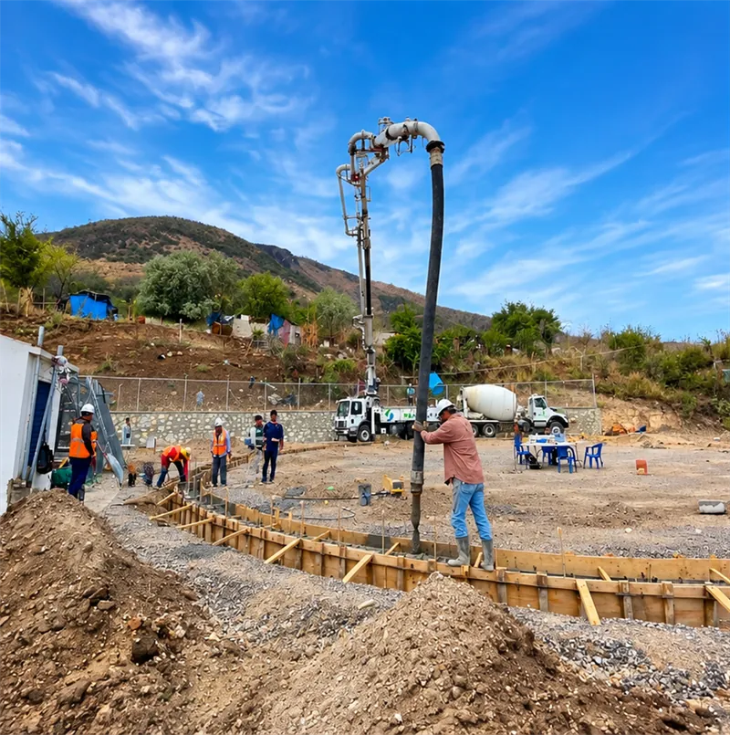 Colado de la cimentación de los macrotanques